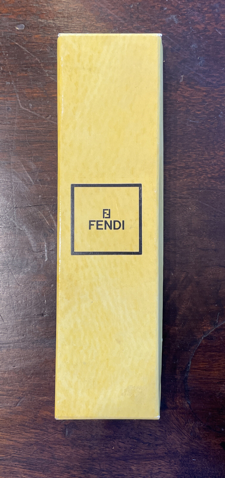 Vintage Fendi Brass Shoehorn W/Box
