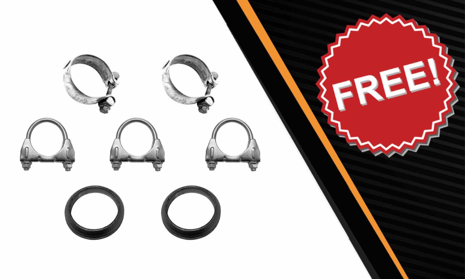 Stainless Steel Cat Back Exhaust kit fits: 2011-2019 Jeep Grand Cherokee 3.6L