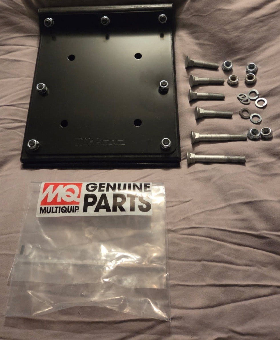 OEM Multiquip Shoe, 11" wood w/ Bolts, Washers MT70-80, MTX70-90 KIT8511S 8511S