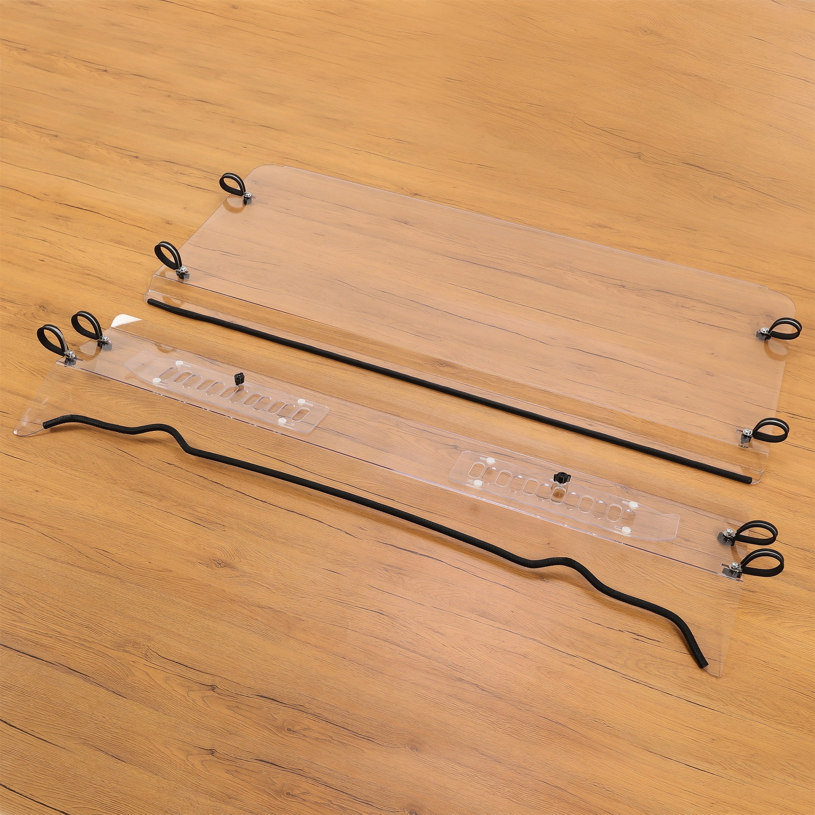 Clear Front Vented Windshield For Polaris Ranger XP 500/ 700 800/ 570 Full Size