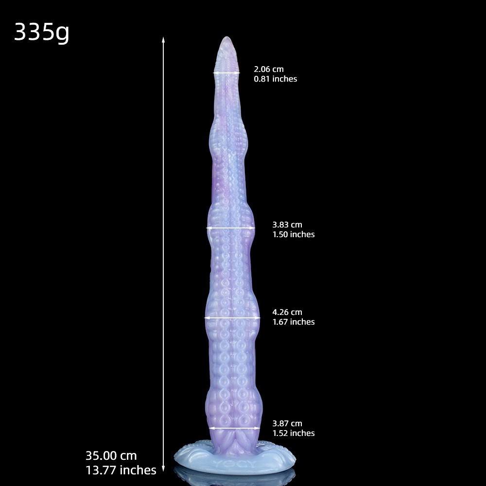 Super Long Dildo Fantasy Silicone Penis Anal Butt Plug With Suction Cup Sex Toy