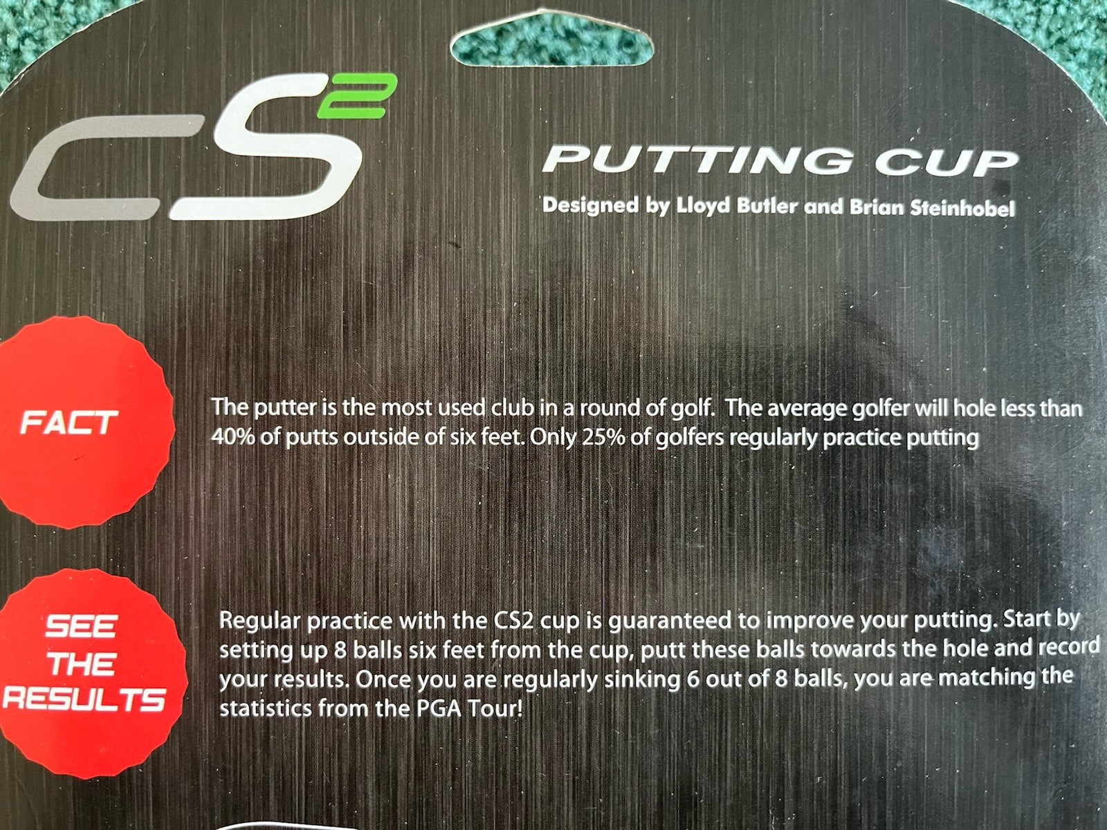 NEW CS2 Putting Cup Practice Putting Trainer