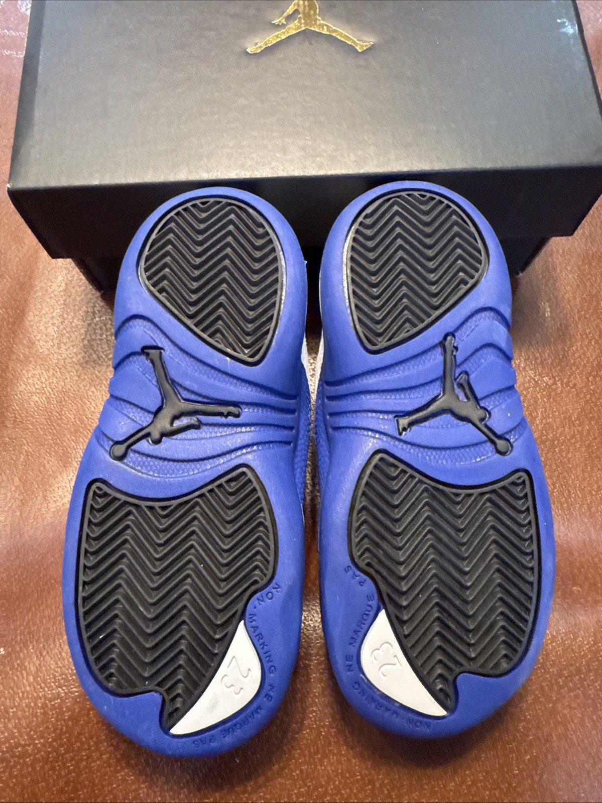 Jordan 12 Retro (TD) “Blueberry” - White/Black-Game Royal - (US 8c) - 850000-140