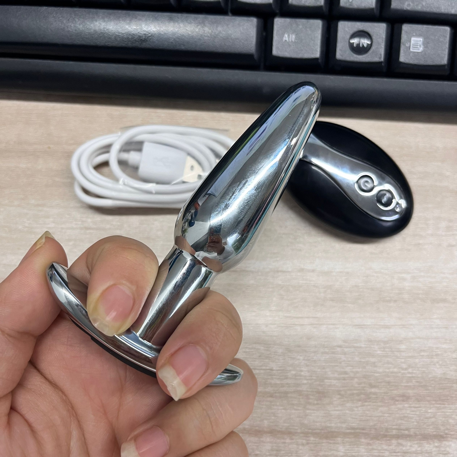 Remote Control Vibrating Butt Plug Anal Vibrator G Spot Massager Dildo Sex Toys