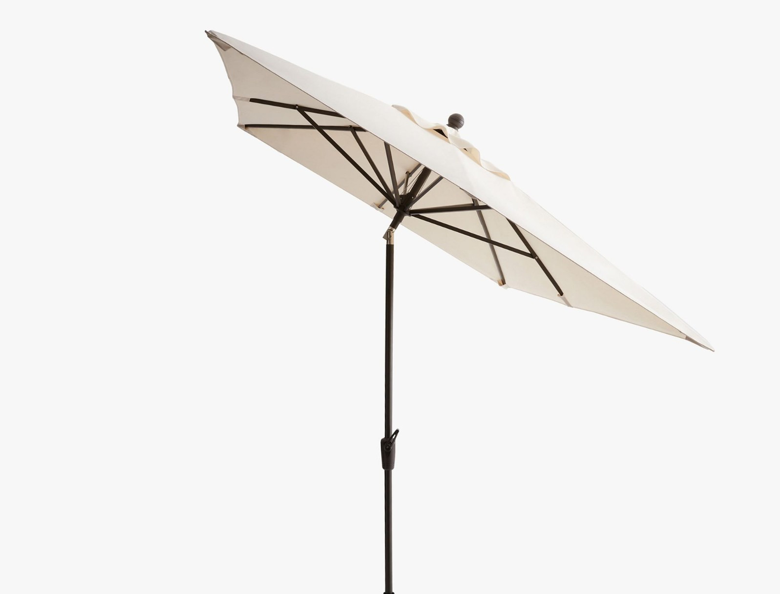 Pottery Barn 10' Rectangular Outdoor Umbrella Rustproof Aluminum Tilt Frame