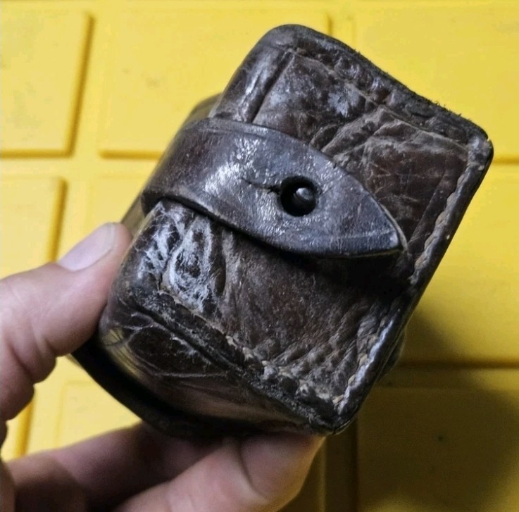 Mauser ammo ammunition pouch leather ww ii ww i 8mm k98 rare Spanish German