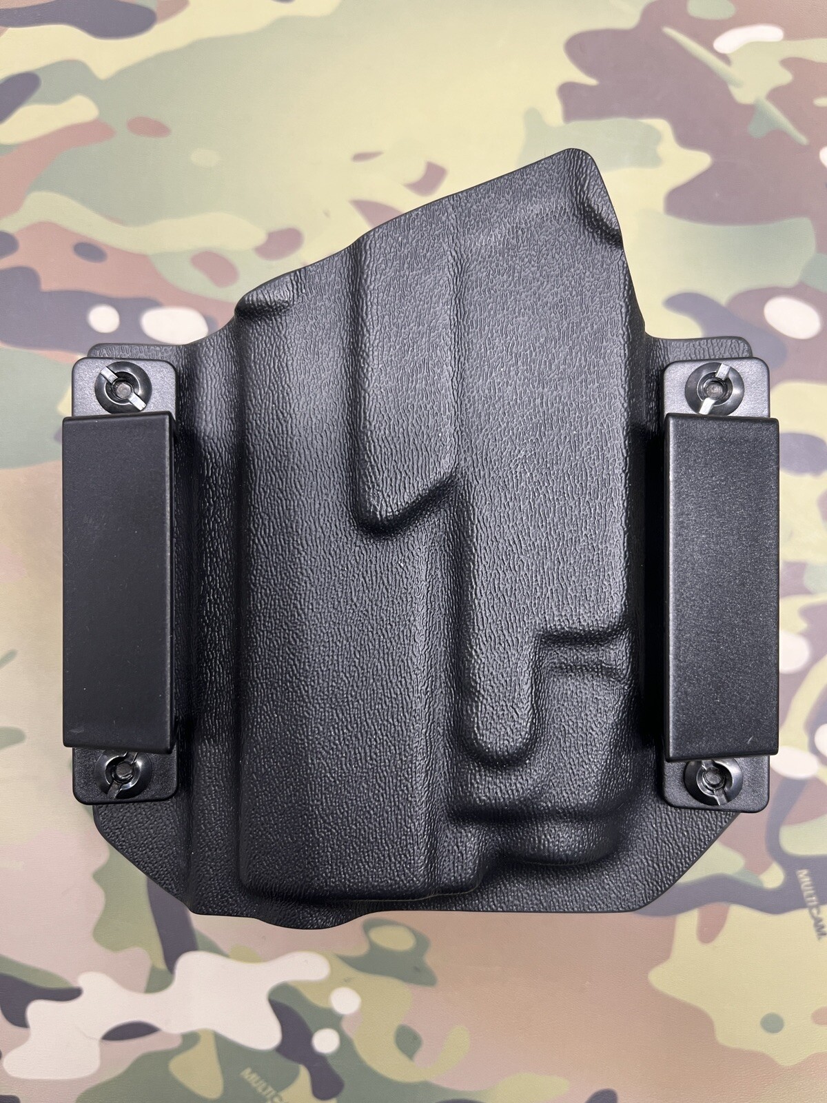 Black Injection Molded Canted Design Belt Loops for 2" Belts