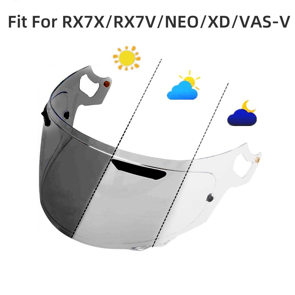 Photochromic Visor For ARAI RX7X CORSAIR-X RX7V VAS-V QUANTUM-X SIGNET-X QUANTIC