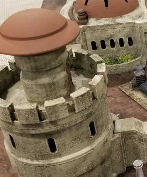 Desert Tower Building 28mm Legion Sci-fi Tabletop Terrain