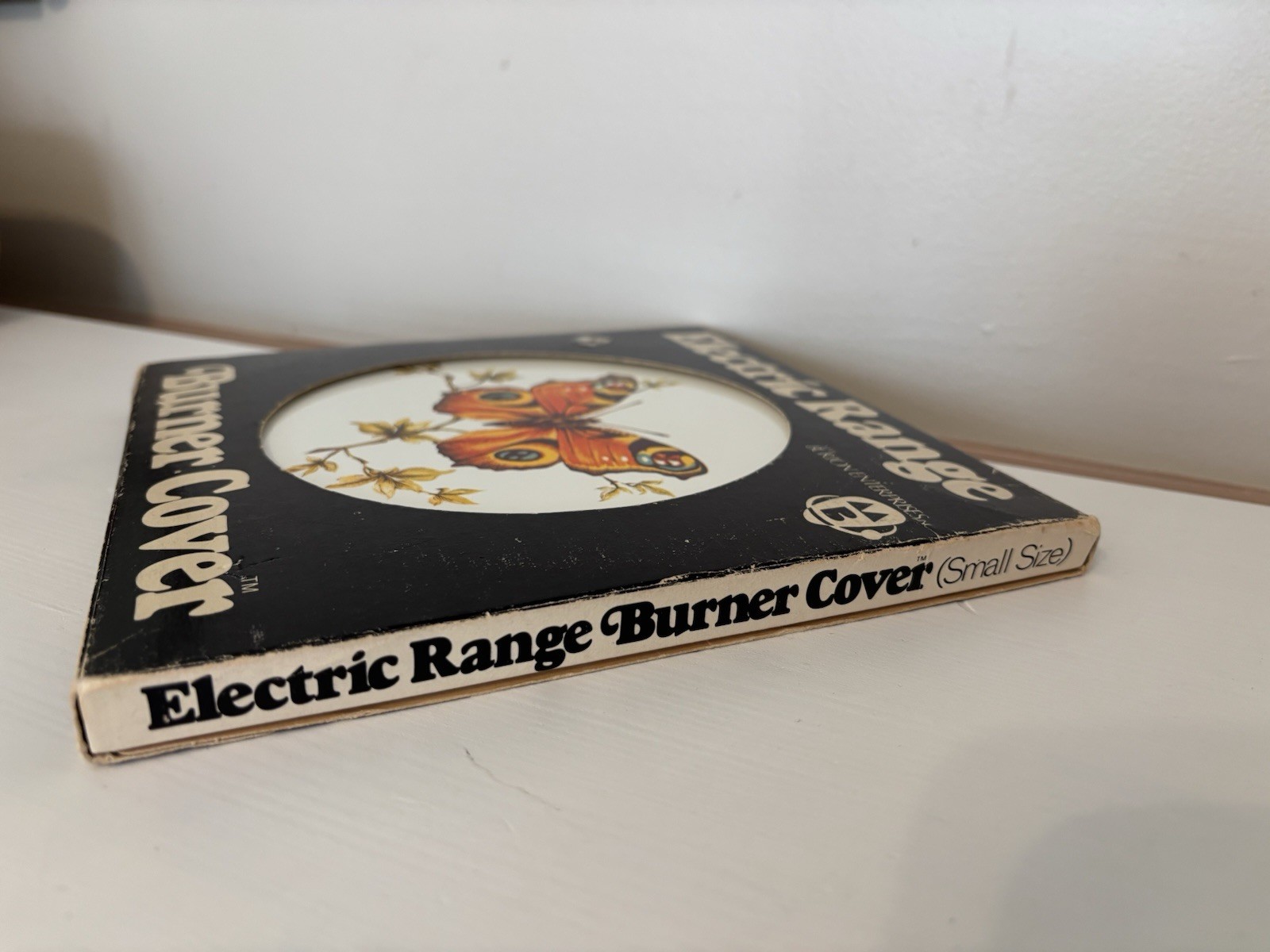 Vintage 1970’s Max Burton Butterfly Electric Range Stove Burner 8” Cover Enamel