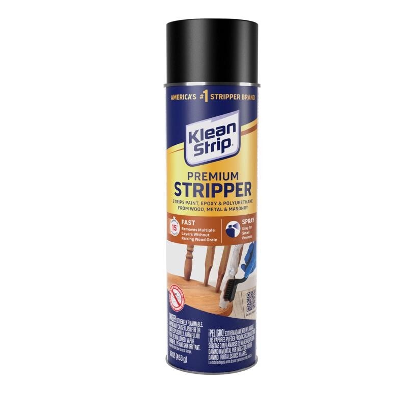 3~ Klean Stripper Fast Paint & Varnish Stripper Spray 16 oz Multiple Layers DIY