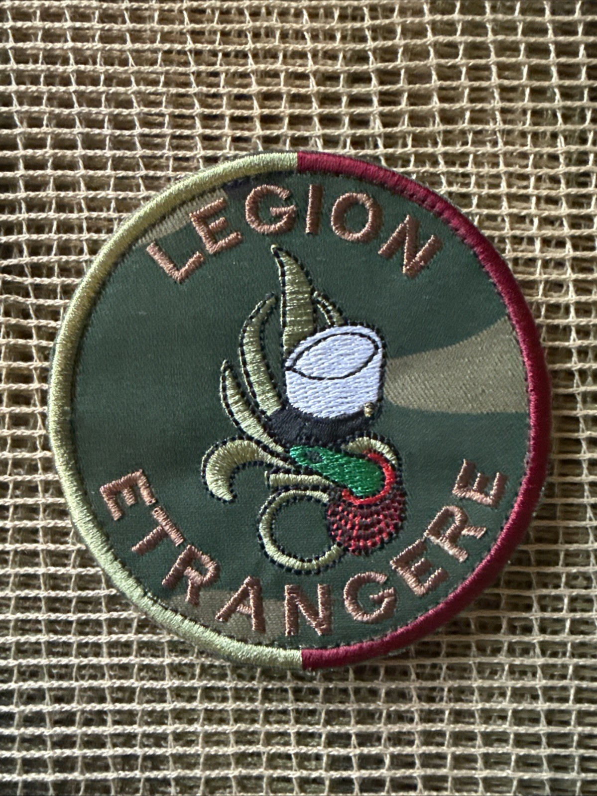 French Foreign Legion  Legion Etrangere Camo Patch