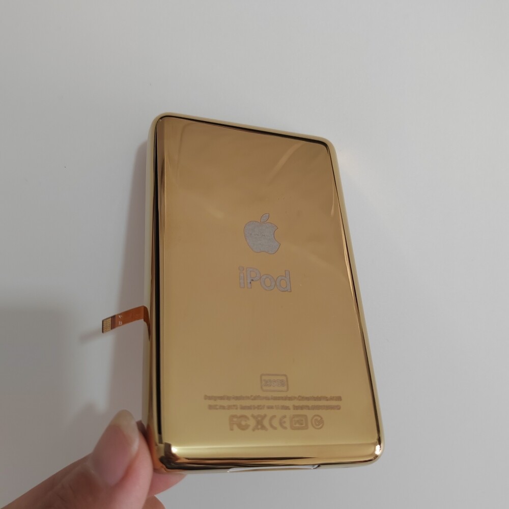 ✅NEW Metal Back Case Housing Audio Jack Hold Switch for iPod Classic / Video✅