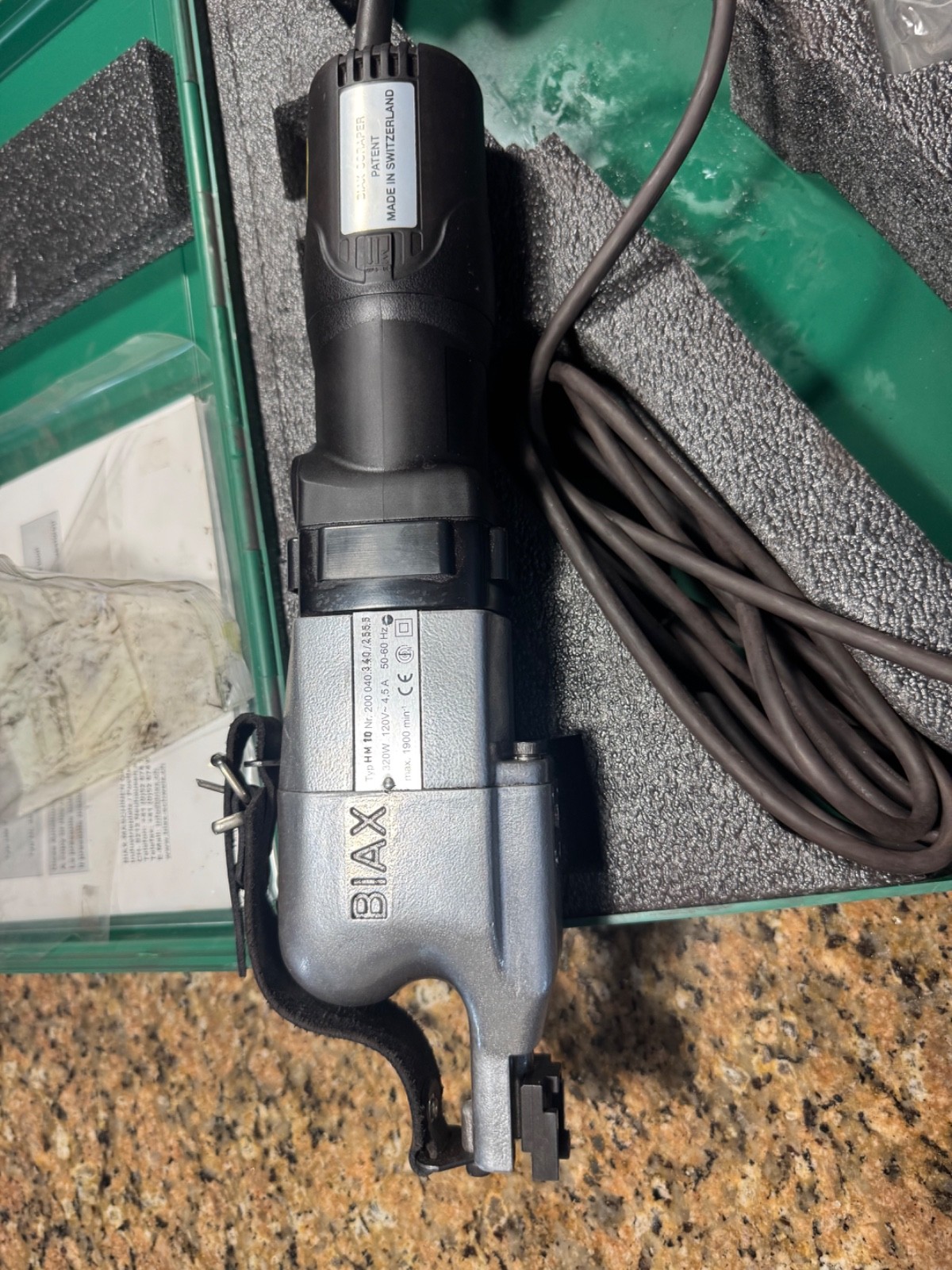 NEW BIAX HM10 with 3 extra half moon blades