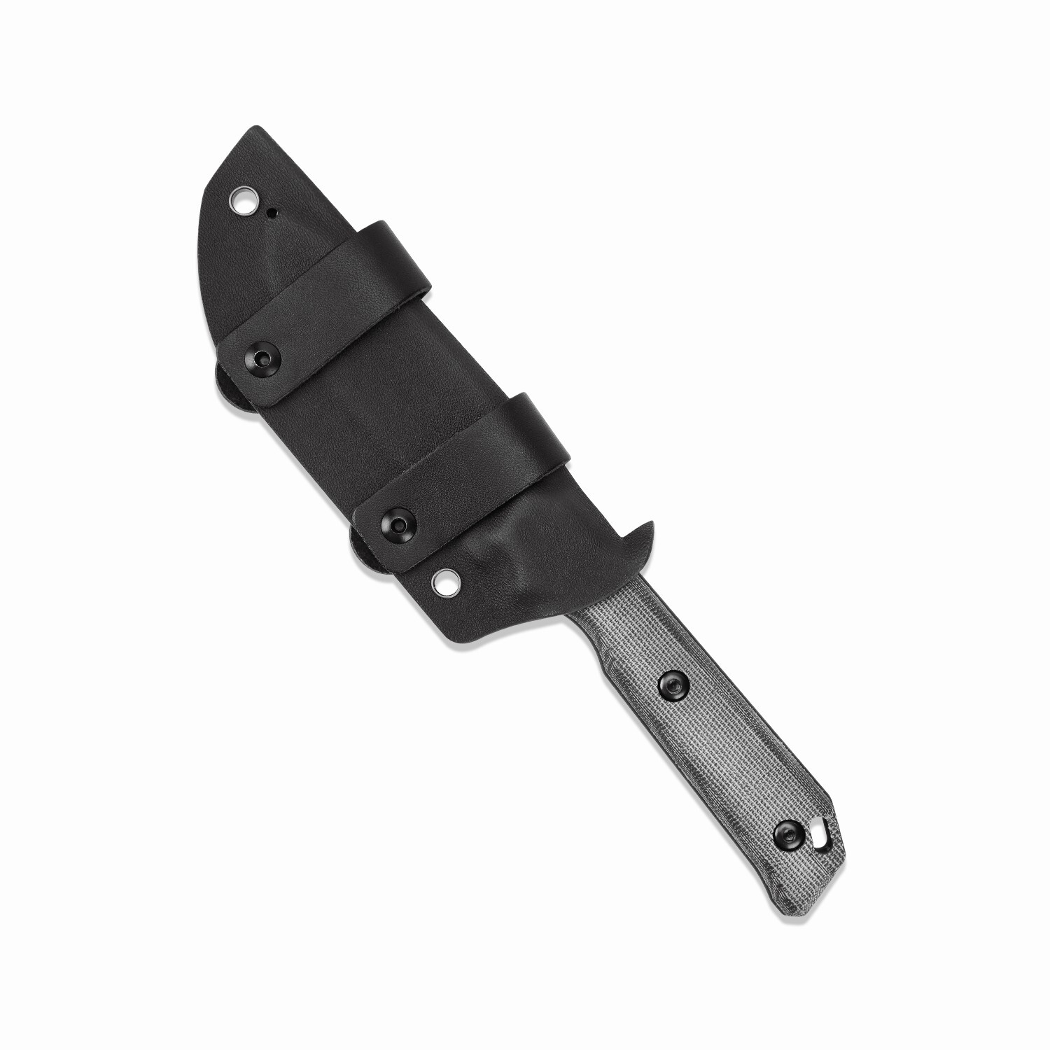 Kizer Begleiter Fixed Blade Knife Black Micarta Handle D2 Black 1045C1