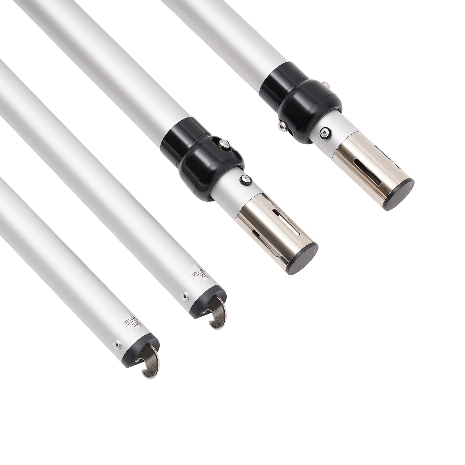 DOUBLE CROSS BAR ADJUSTABLE QUICK BACKDROP KIT 10 FT x 10 FT PIPE WITHOUT DRAPE