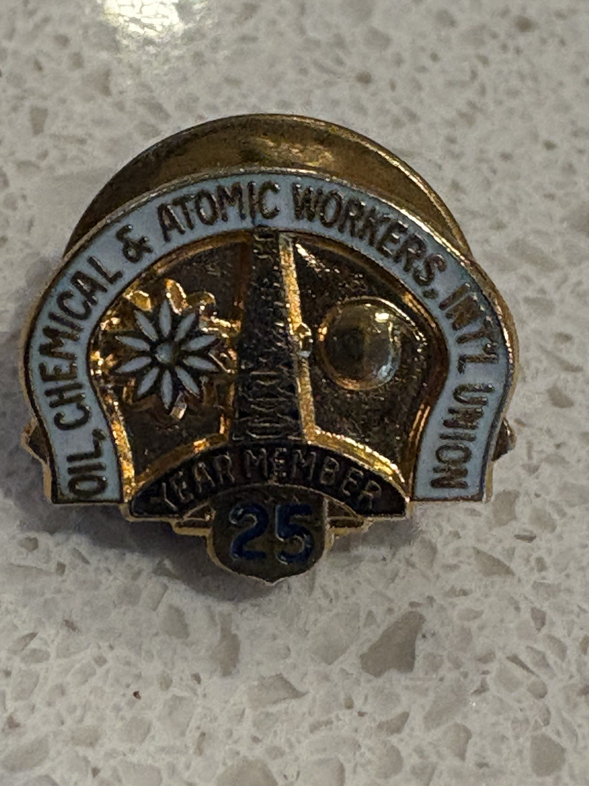 Vintage International Union Oil Chemical & Atomic Workers 10,20,25, & 30