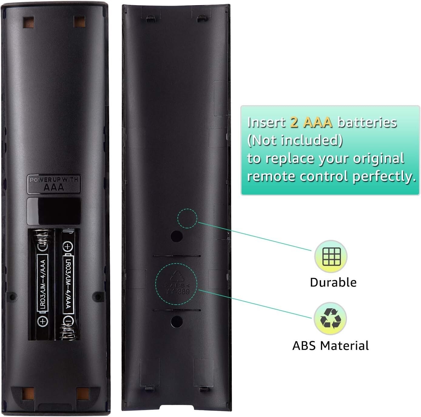 New XRT136 for Vizio Smart TV Remote Control w Vudu Amazon iheart Netflix 6 Keys