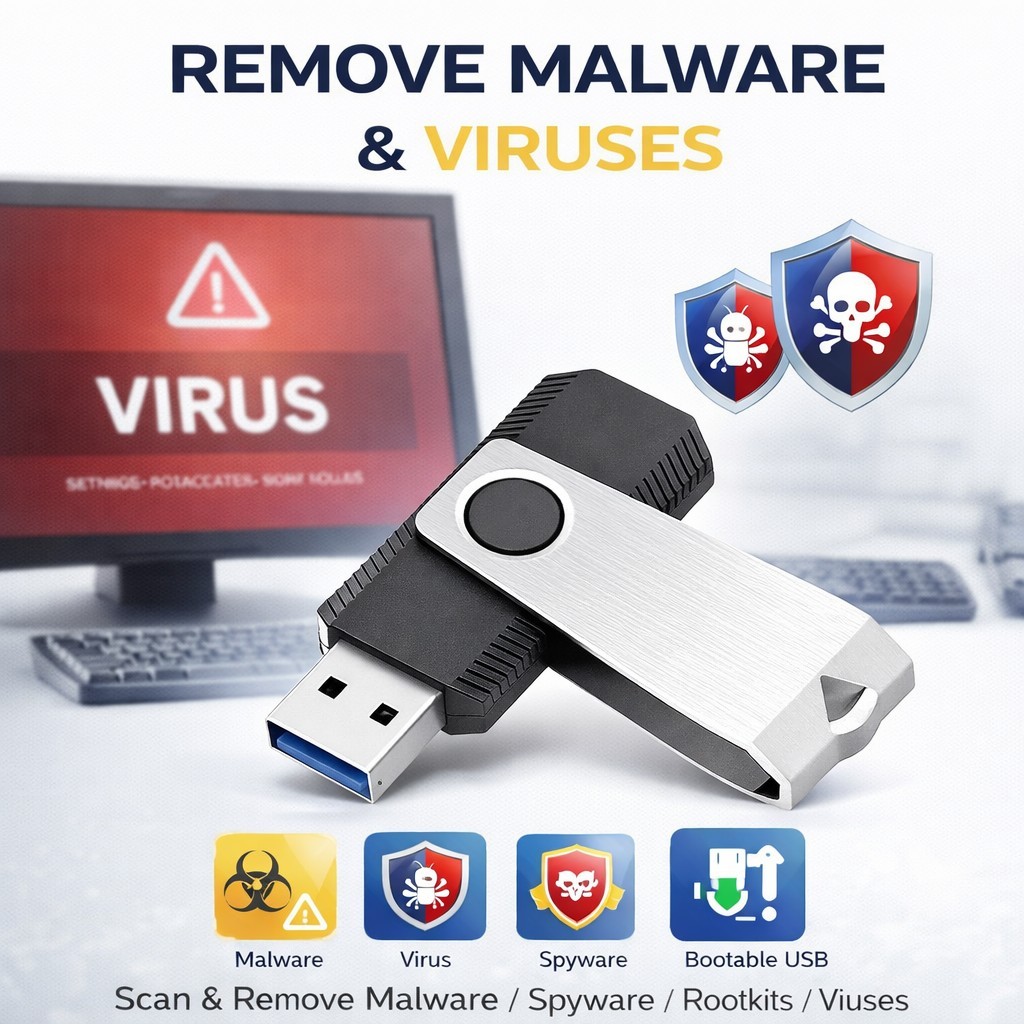 Ultimate Computer Repair Toolkit USB | Bootable Recovery & Diagnostics