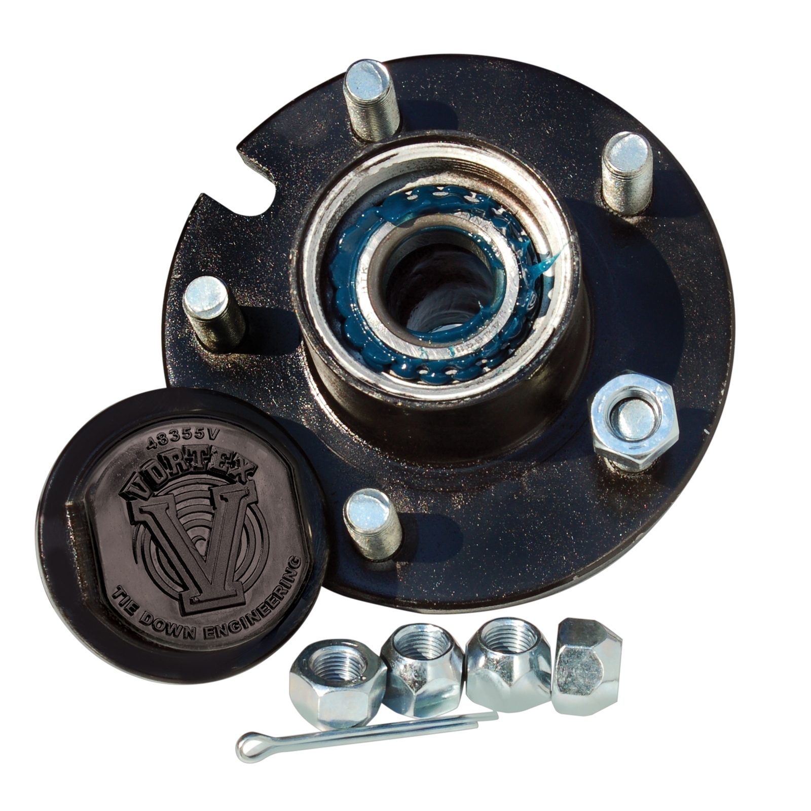 Dexter 81022 Vortex Wheel Hub Kit 5 on 4-1/2 in. bolt pattern Tie Down 81022