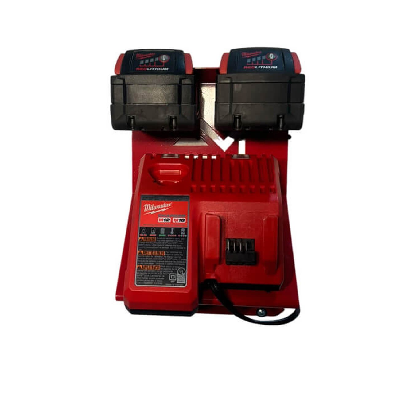 Milwaukee M18 Charger and Battery Mount