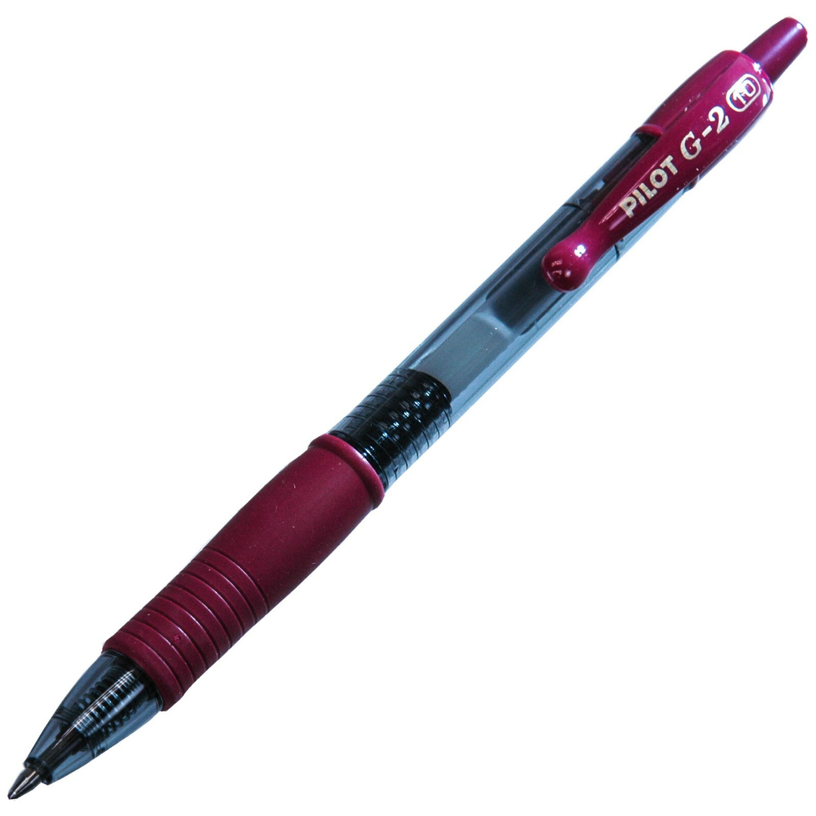 Pilot G2 10 Burgundy 1.0mm BOLD Point Burgundy Gel Ink Rollerball Pens & Refills