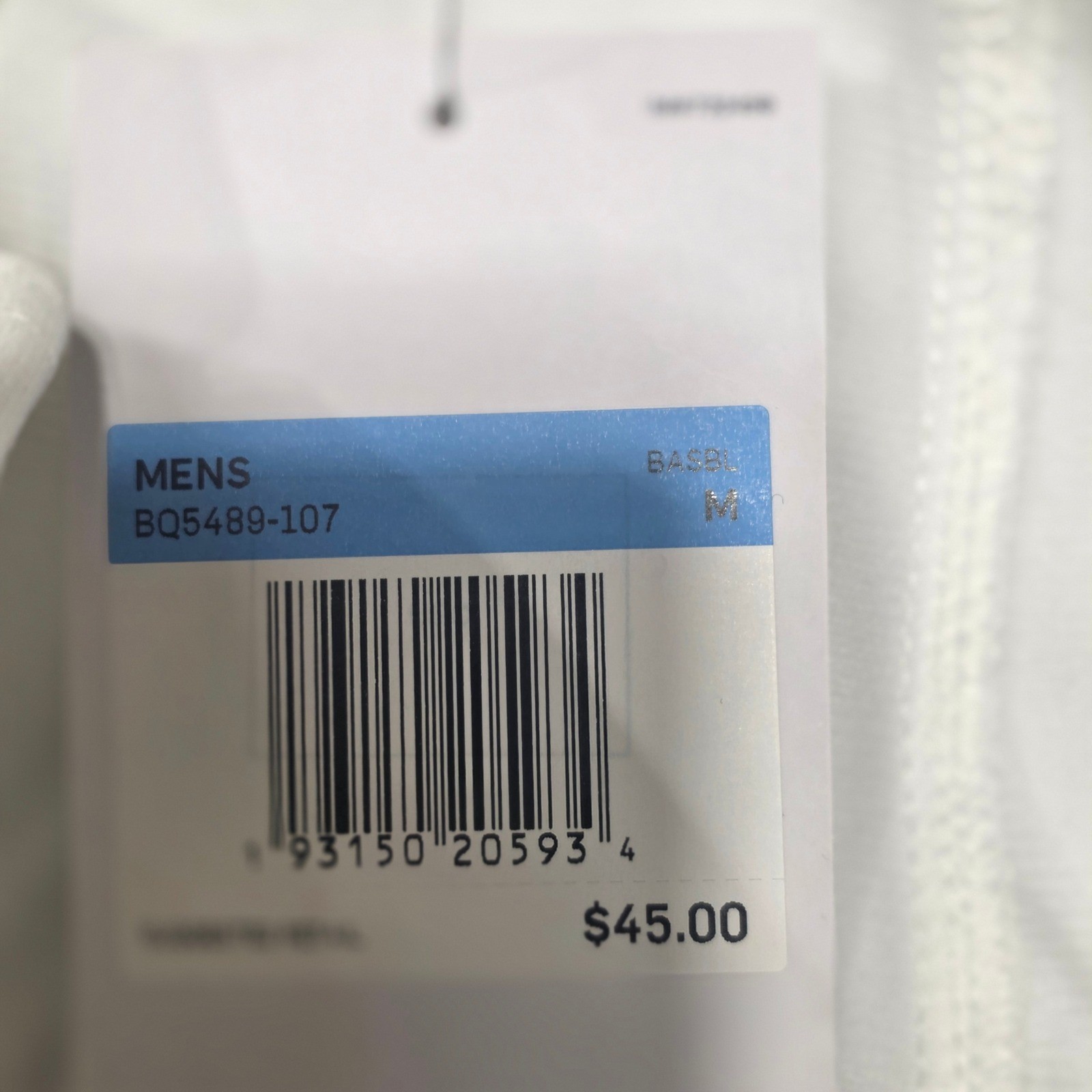 NEW Nike Baseball Pants Mens Medium White Blue Piping BQ5489-107 Athletic Sports