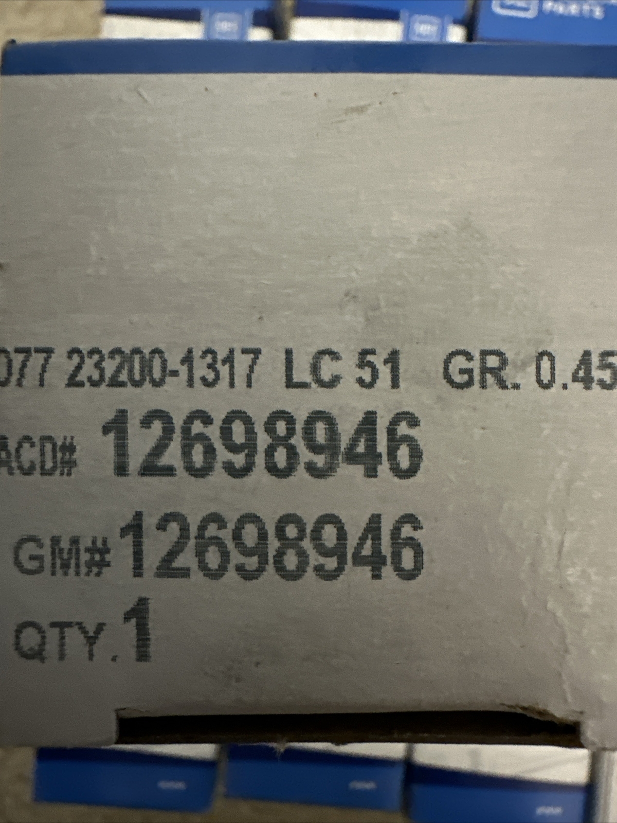 GM OEM Lifter Set ( 8 lifters #12698946,