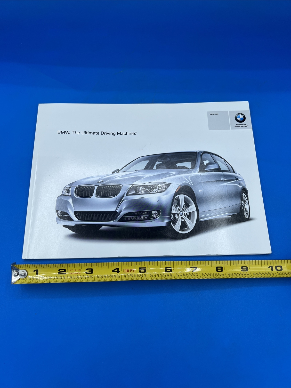 BMW: THE ULTIMATE DRIVING MACHINE - 2009 Sales Advertising Brochure Book