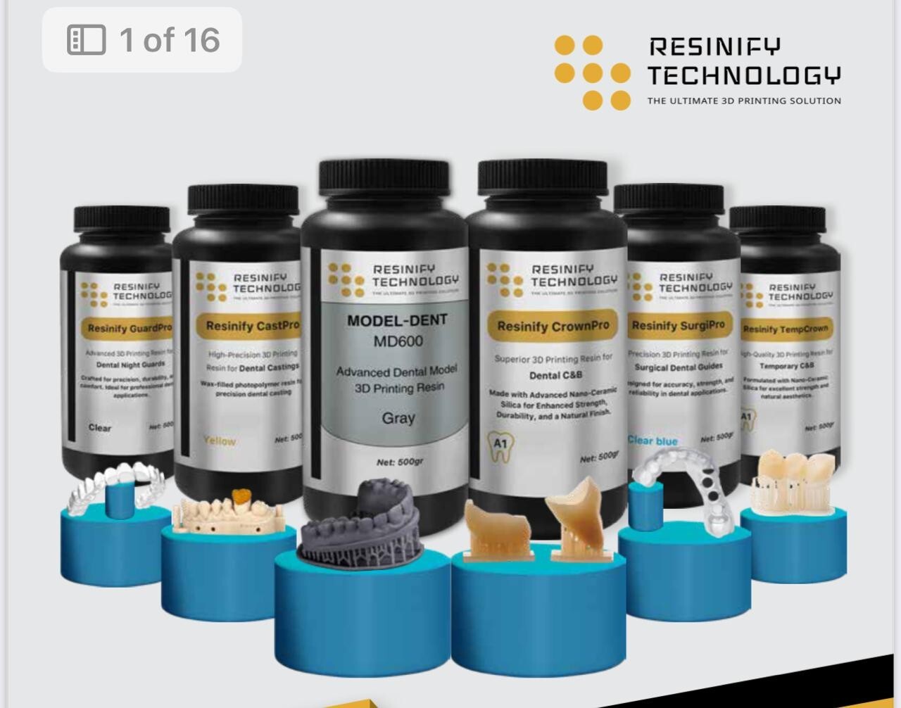 Clear Dental Resin for Splints/Guards - Biocompatible | ISO Certified | USA