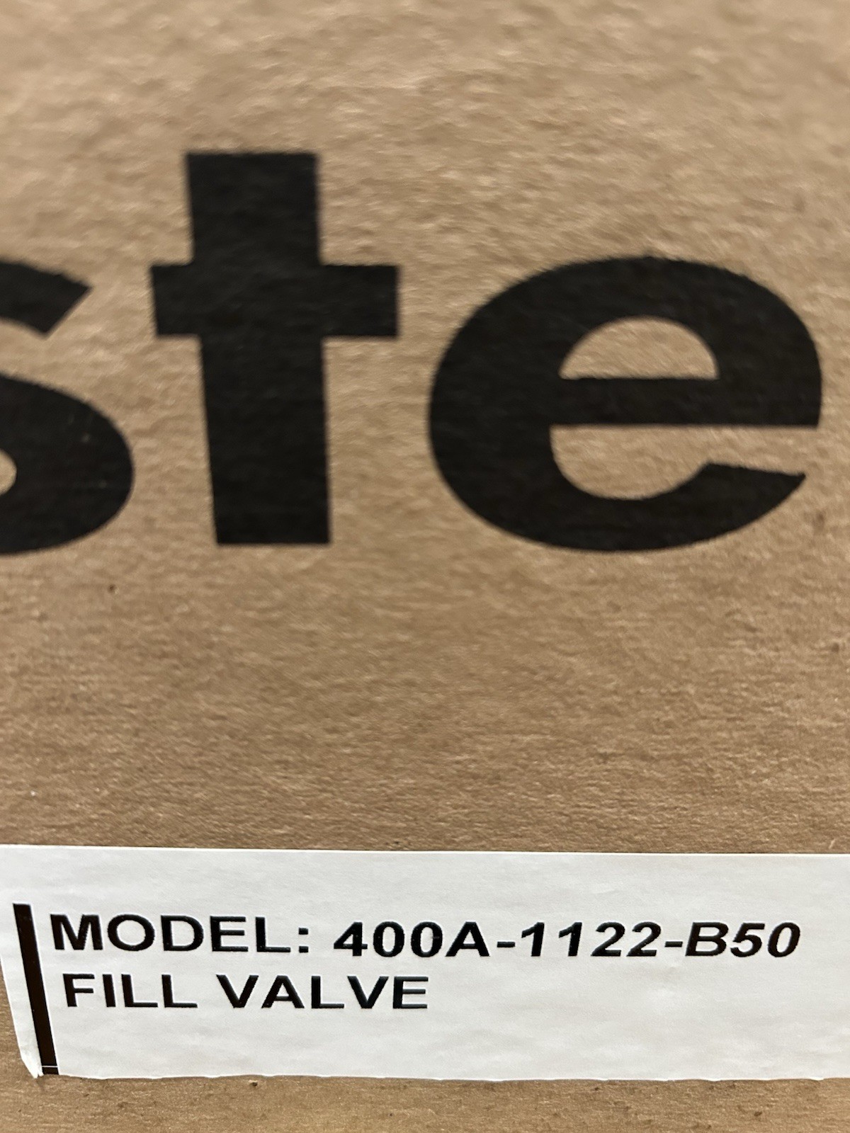 OEM Fluidmaster 400A Universal Toilet Fill Valve (3) Pack $$ Deal $$