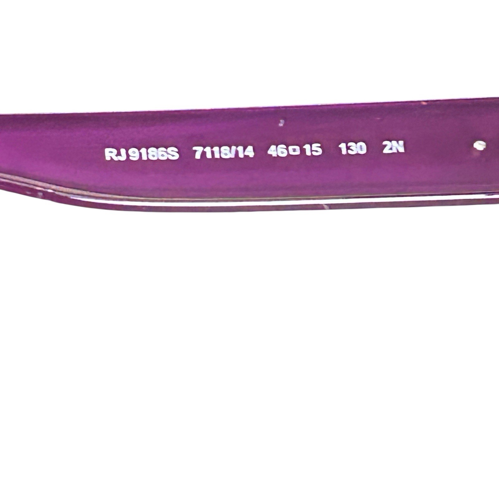 Ray Ban Junior State Street Kids Sunglasses RJ9186S Violet Gradient Youth NEW