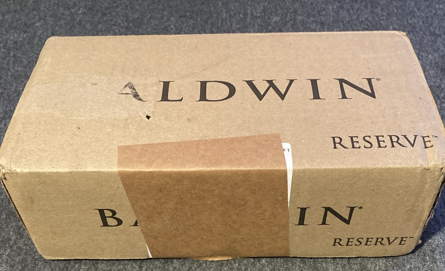 Baldwin PSCRYTSR044 Crystal Passage Door Knob - Satin Brass