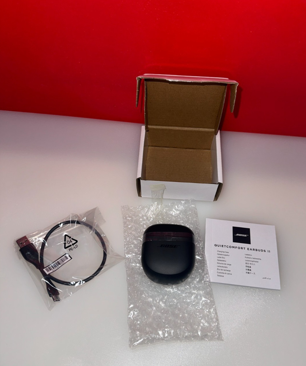 BOSE Charging Case only for - Quiet Comfort II & QC Ultra - Black