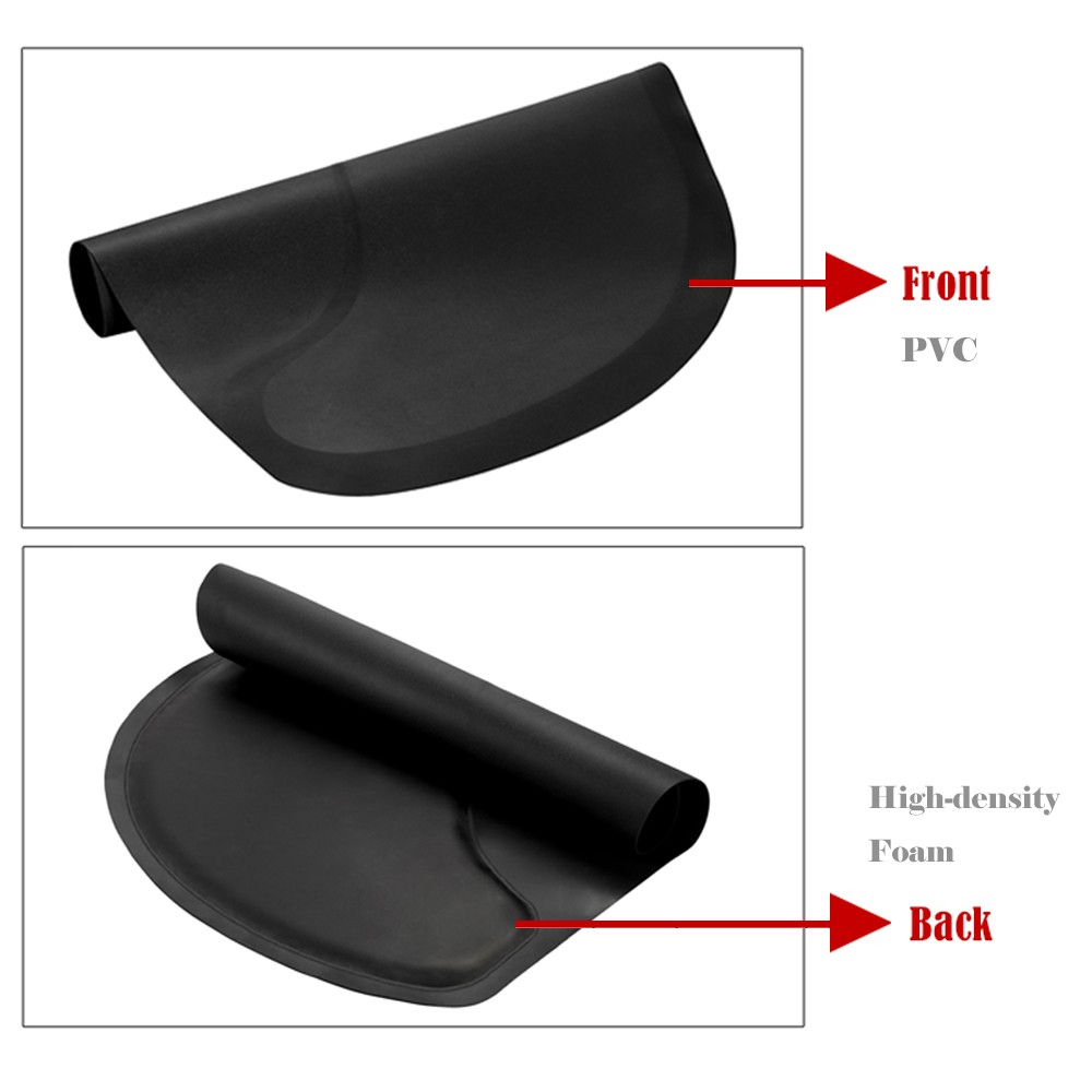 1/2" Thick Anti Fatigue Hair Stylist Mat Beauty Salon Spa Barber Chair Floor Mat