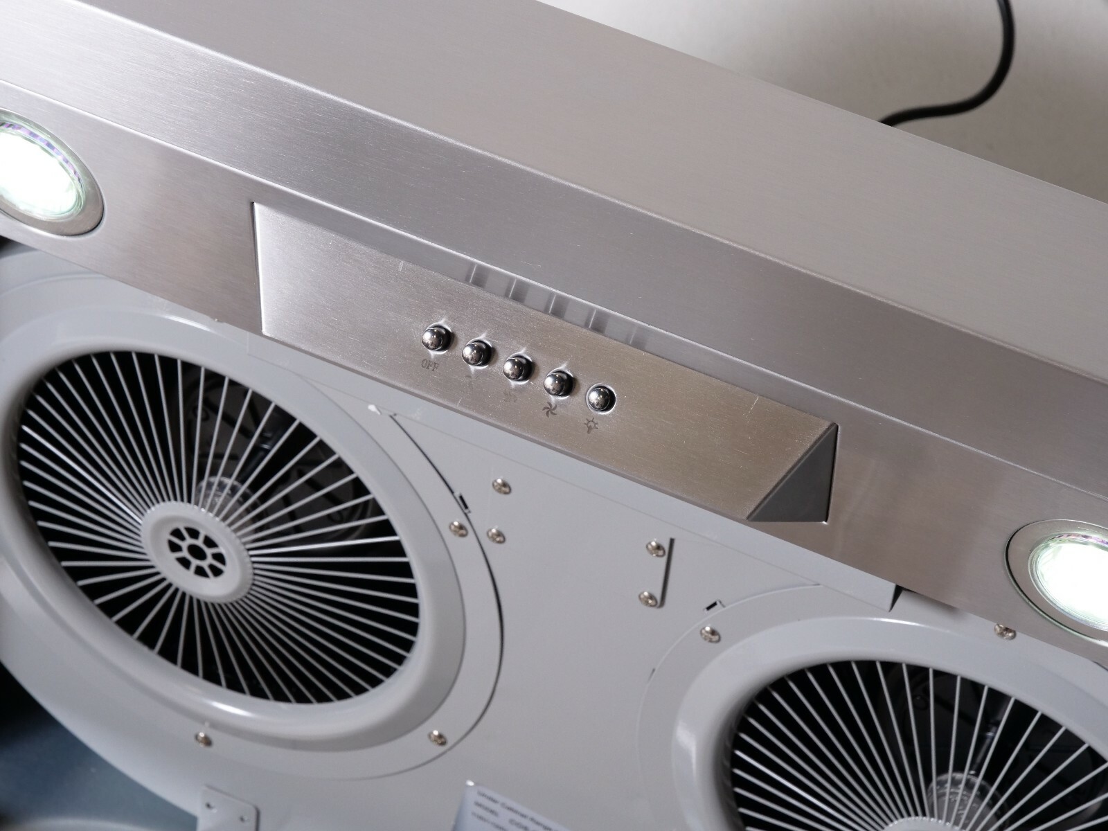 30 in. Under Cabinet Range Hood 500 CFM, Push Button, Stainless Steel [OPEN BOX]