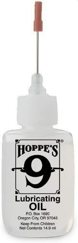 Hoppes Pistol Gun Cleaning Kit - Gun Cleaner - Gun Oil Lube - Cleaning Patches