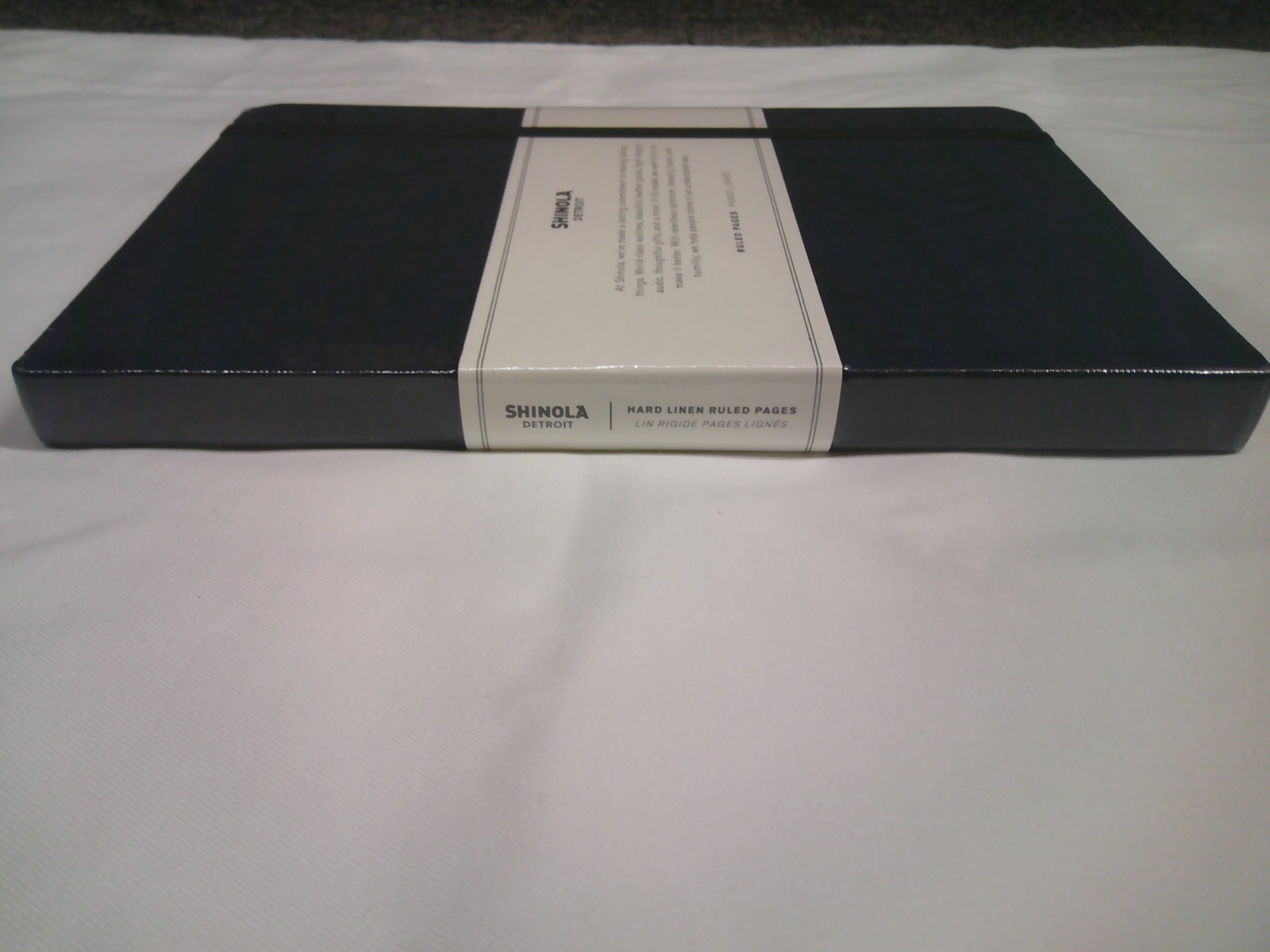 NEW Shinola Detroit Hard Lined Ruled Pages 5.25" x 8.25" 192 Pages 60lb Journal