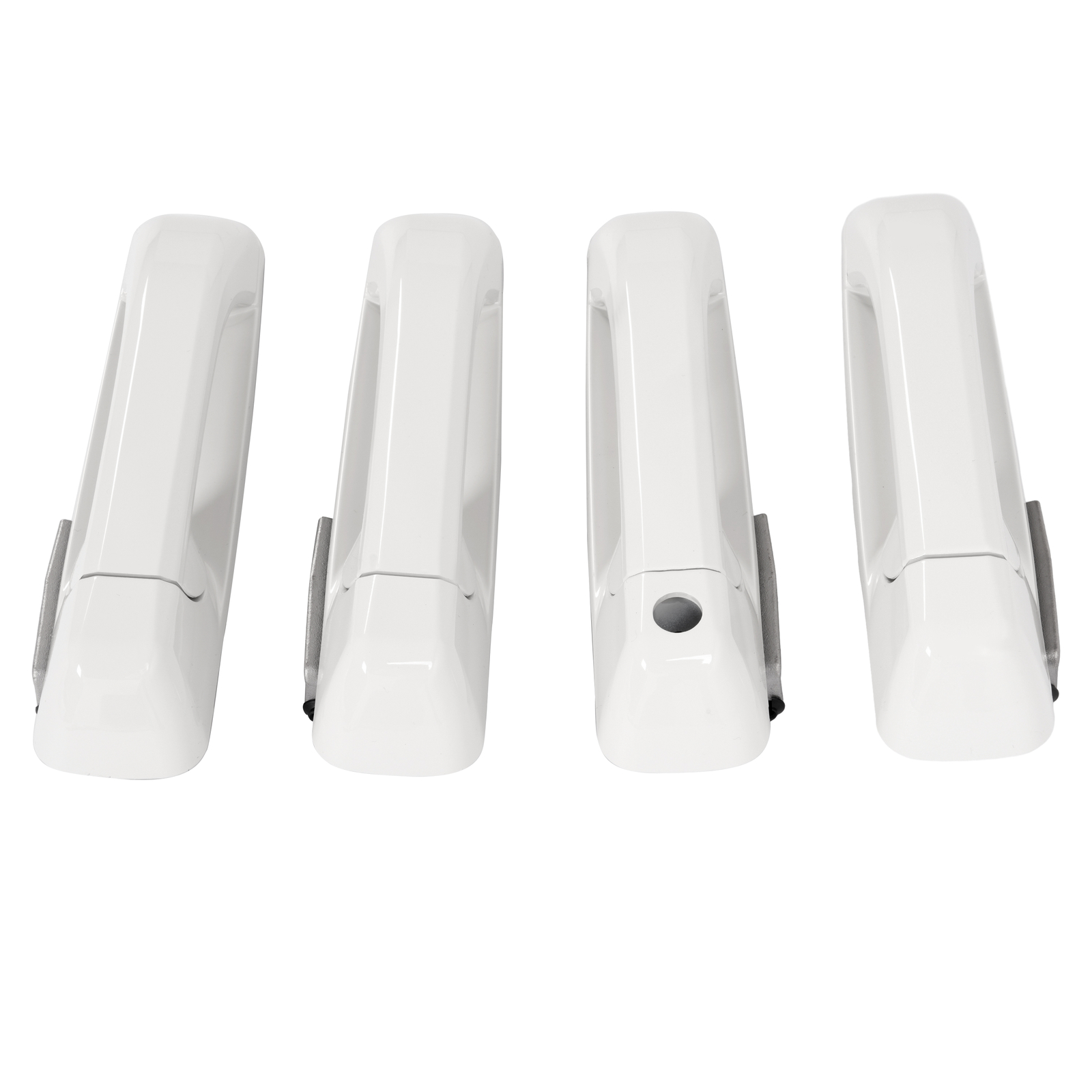 Fits DODGE RAM 1500 2009-2024/ RAM 2500 2011-2025 Outside Door Handle White 4Pcs