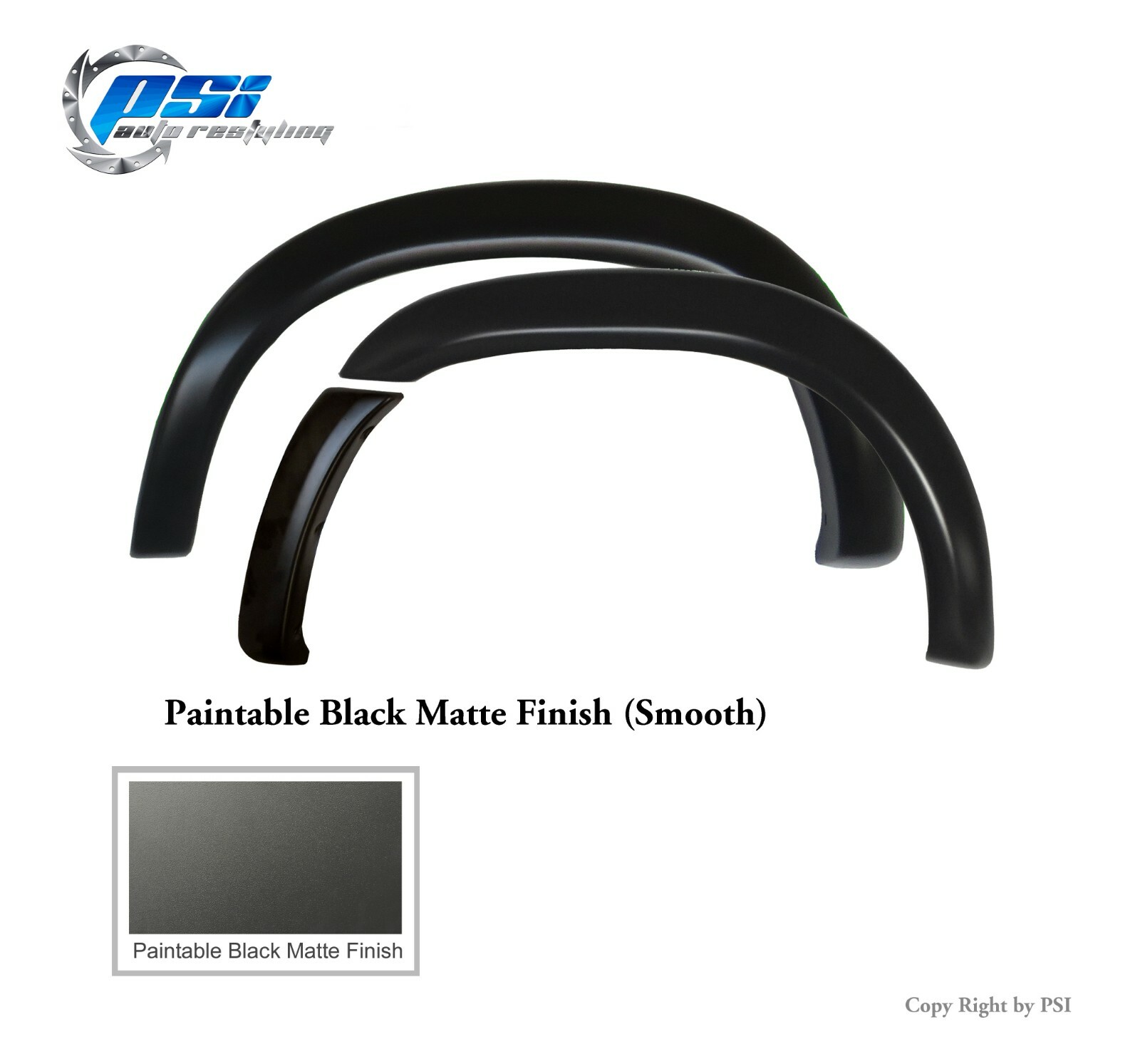 Paintable Extension Style Fender Flares Fits Toyota Tundra 2003-2006 Full Set