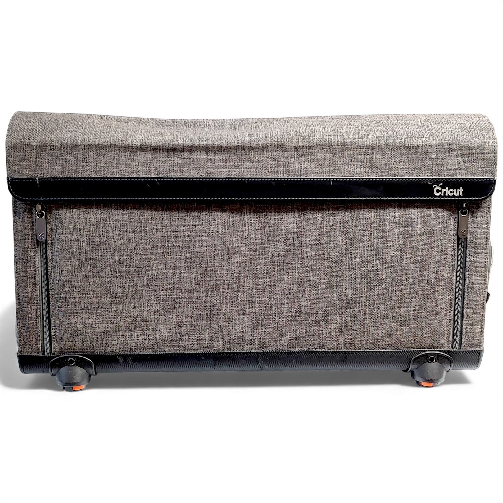 Cricut Craft Tote Grey Tweed Travel Storage Case (No Handle Or Wheels)