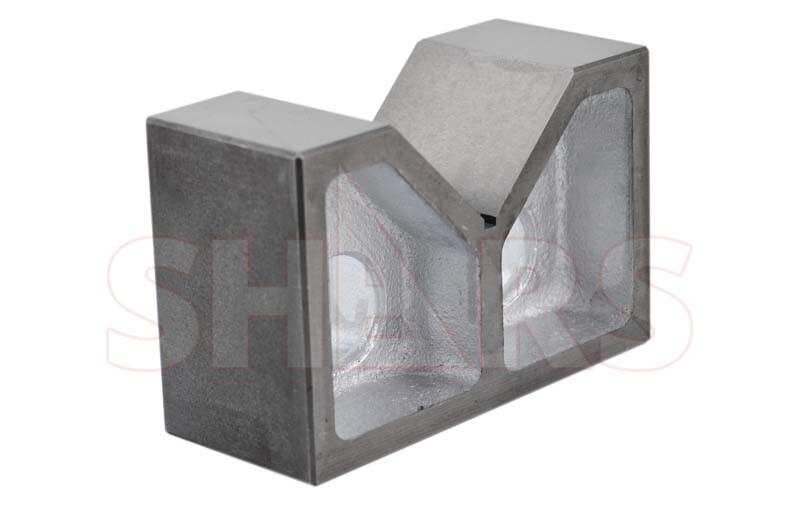 SHARS 6" x 2-1/2" x 3-1/2" High Quality Cast Iron V-Block NEW #