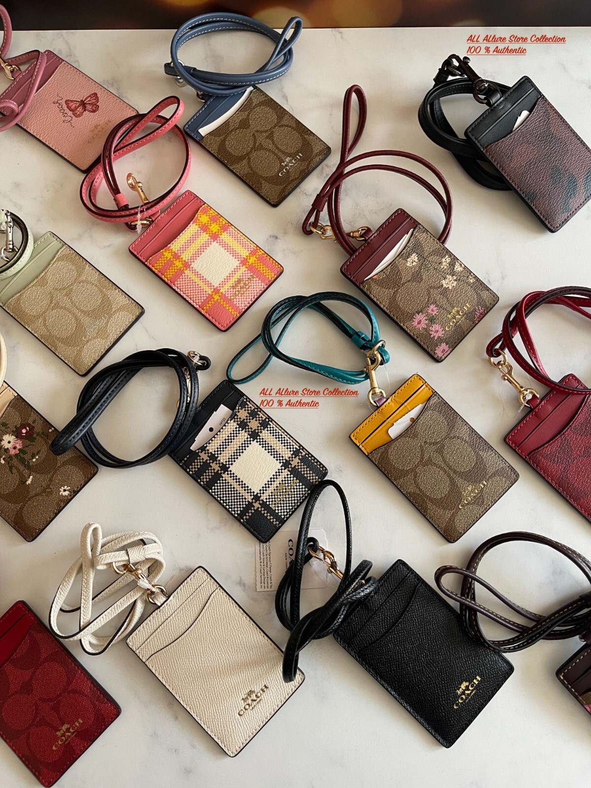 Coach Lanyard ID Card Case Holder Pick one