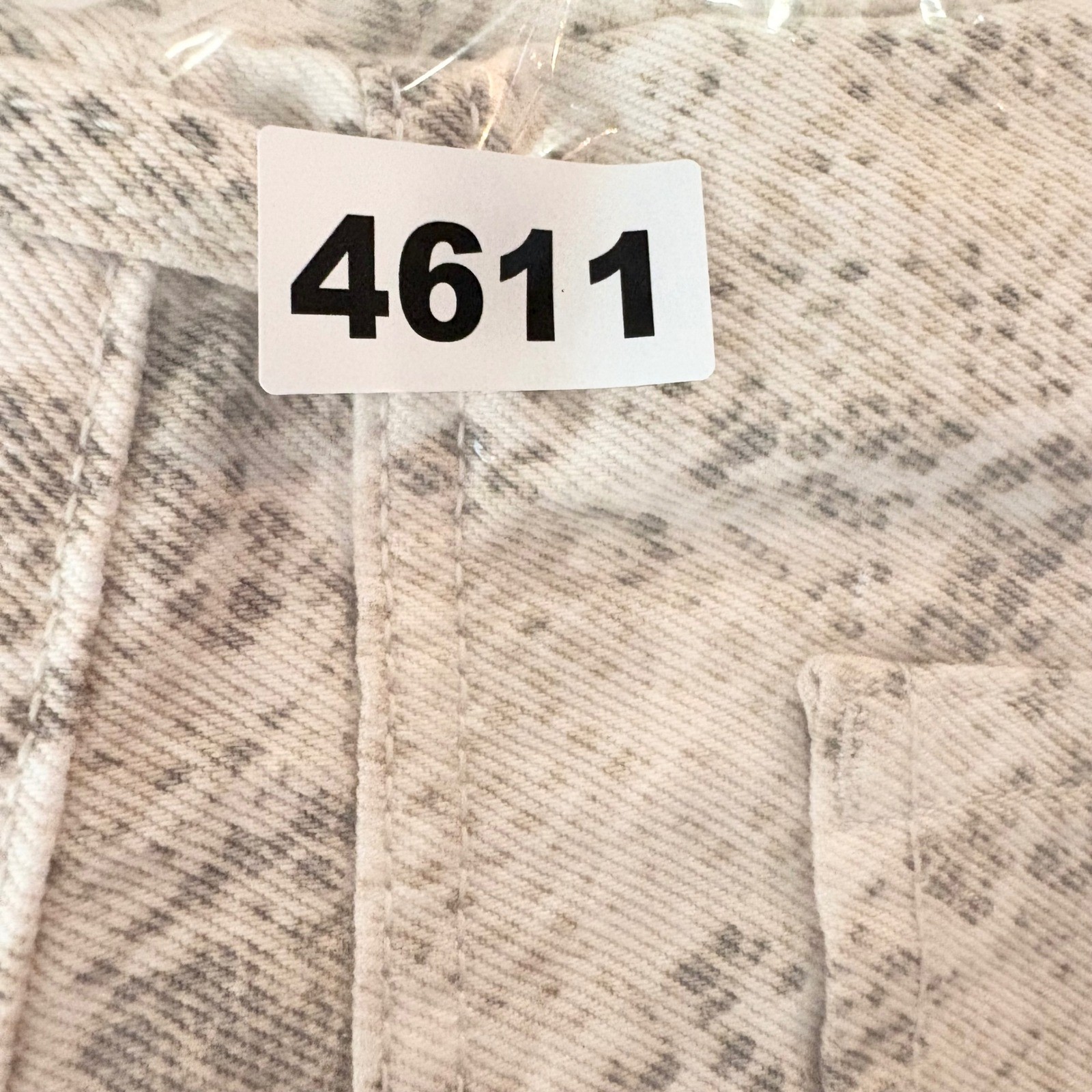 Wild Fable Low-Rise Baggy Jeans 12/31 Light Snakeskin Rigid Denim Tan Cream NWT