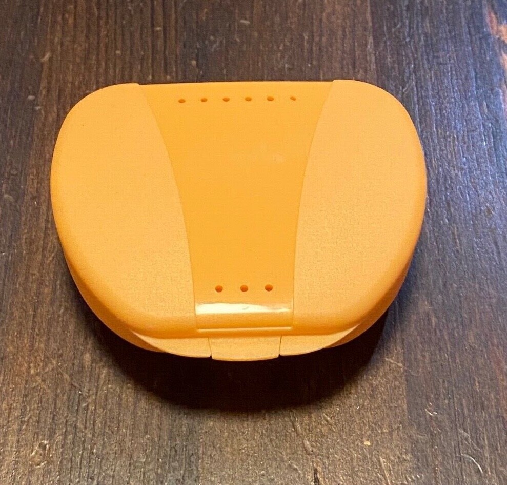 Dental Retainer Case Assorted Retainer Box Mouthguard box of 12 Tropical Colors