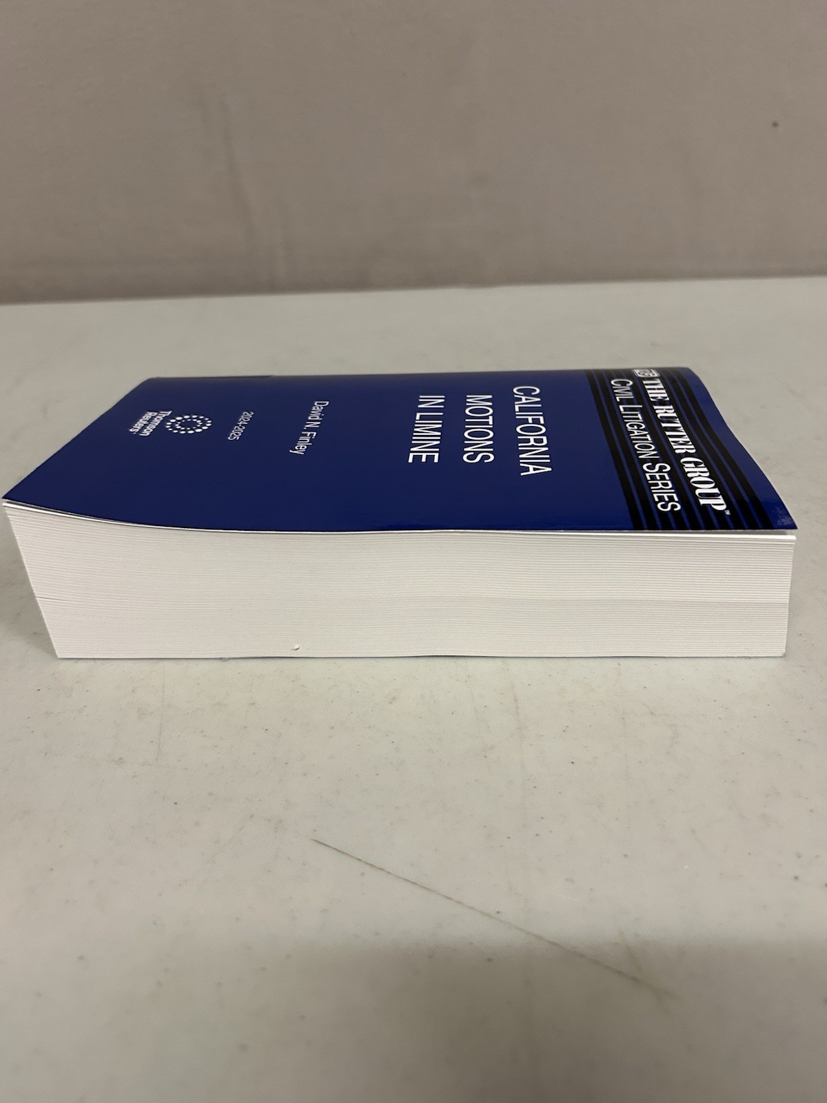 California Motions in Limine 2024-2025 Edition Ritter Thomson Reuters