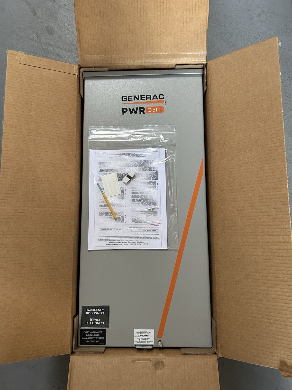 Generac PWRcell 200 Amp SE Rated Automatic Transfer Switch | CXSW200A3