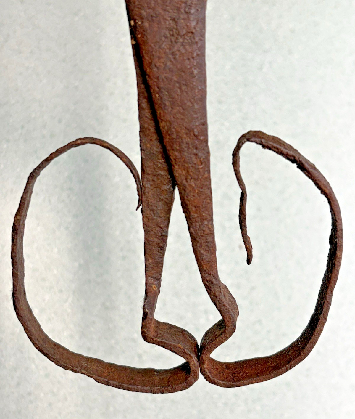 REVOLUTIONARY WAR ERA BLACKSMITH HAND-FORGED IRON SCISSORS good CONDITION RARE