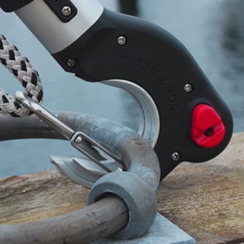 Robship Hook & Moor Boat Hook 2m/6.5ft Telescoping for Boat Mooring Cleat Ring