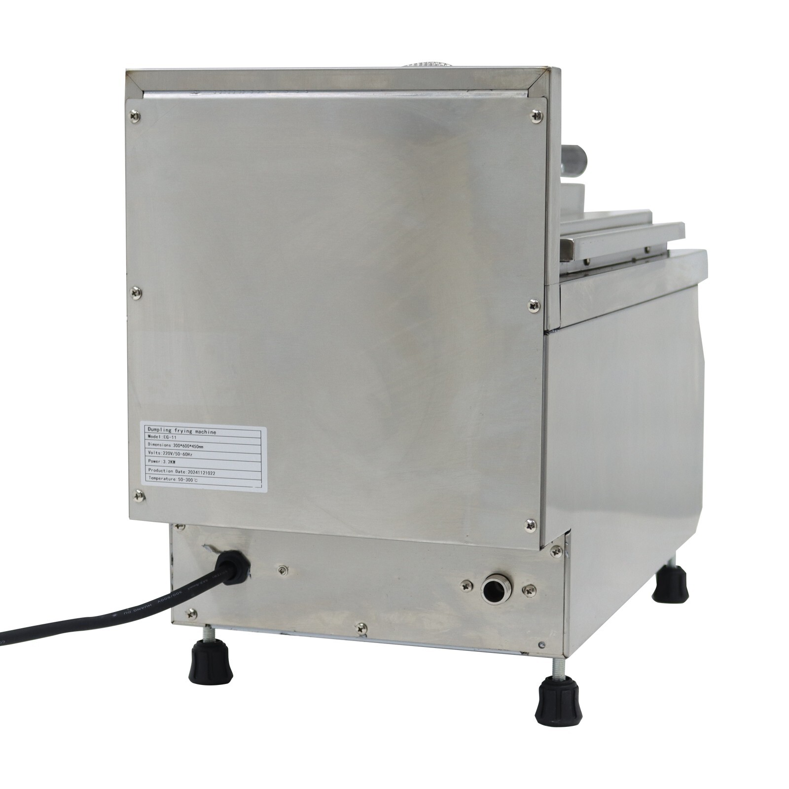 Used Fried Steam Dumpling Maker Single head Fryer Wonton Machine Automatic 220V